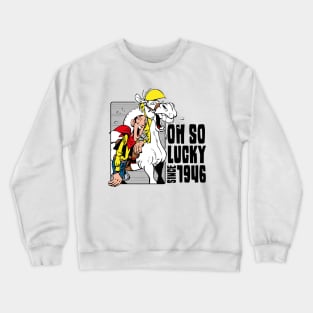 vintage funny 2 Crewneck Sweatshirt